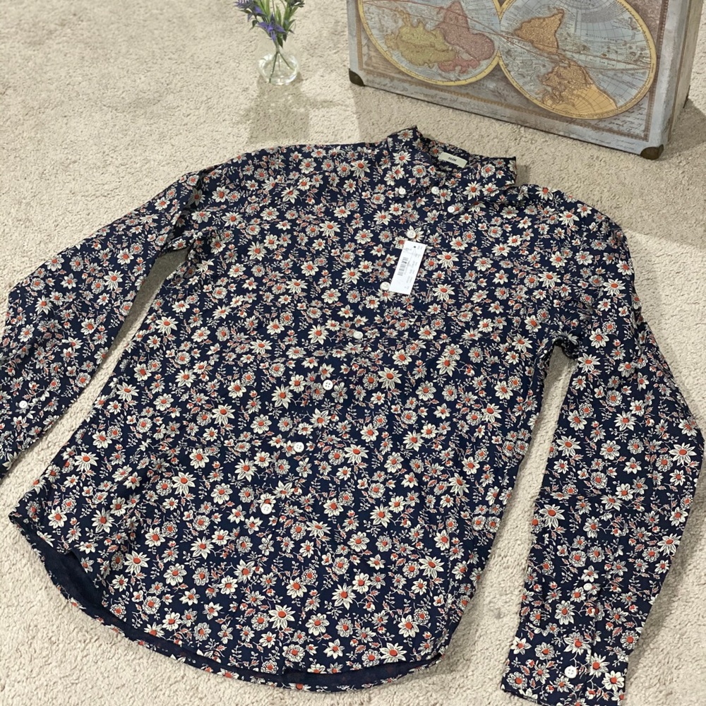 NWT J. Crew Men’s Slim Long sleeve shirt